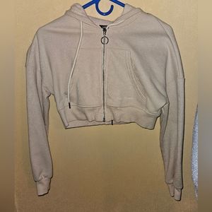 Cropped shein hoodie